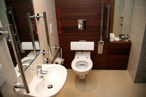 Disabled access bathroom