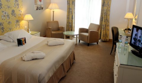 Double hotel room