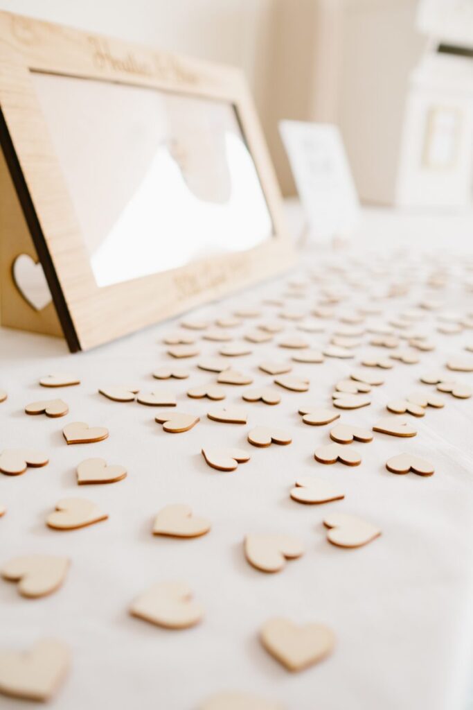 Wedding heart decorations