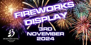 FIreworks display poster