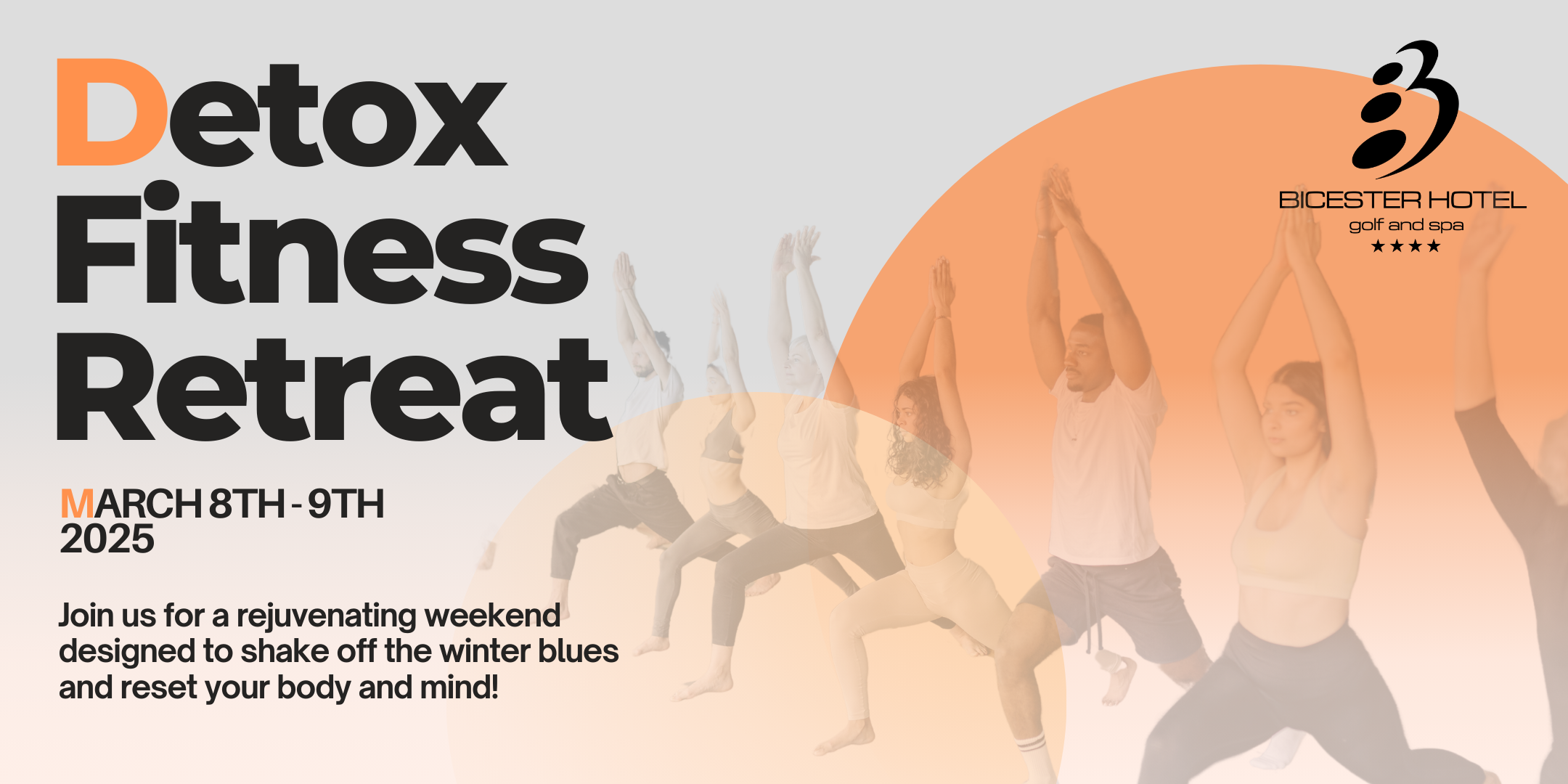 Detox retreat at Bicester Hotel