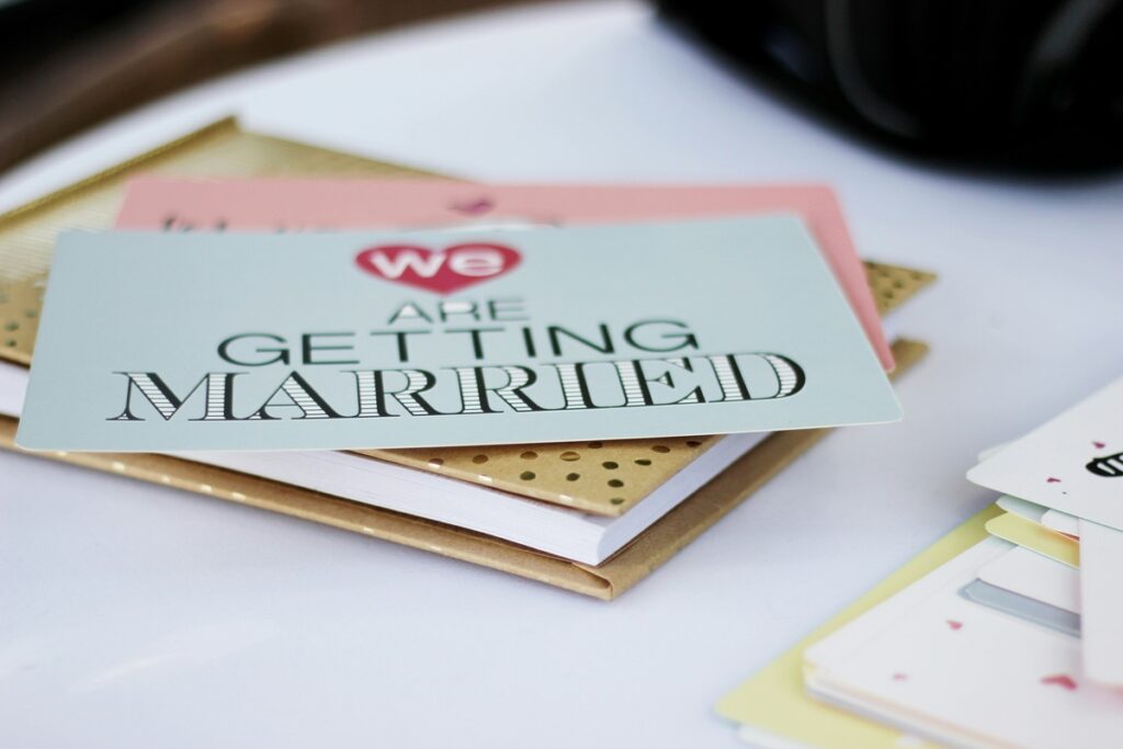 wedding invitation card - addressing wedding envelopes